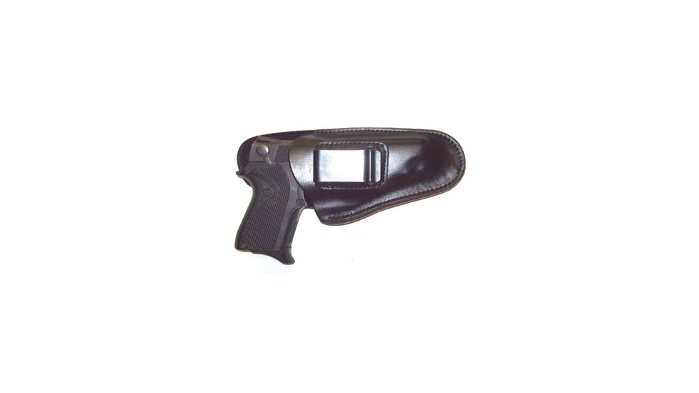 Blue Stone Safety Leather Belt Clip Holster, Black BC26-BK-S&amp;WJ-RH