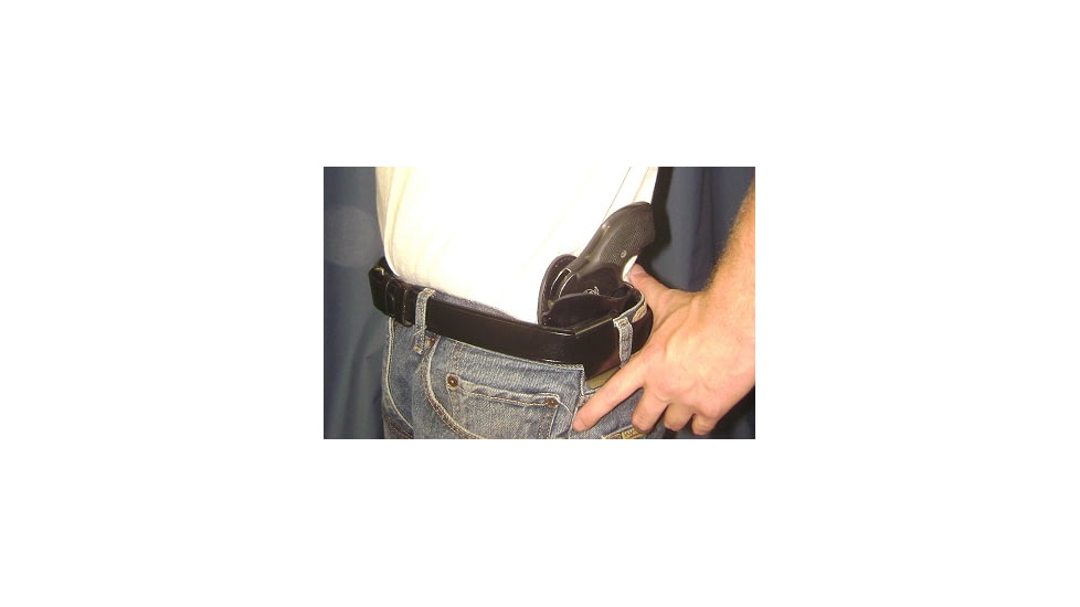 Blue Stone Safety, Leather Belt Clip Holster, Black, LH, BC26-GL-L
