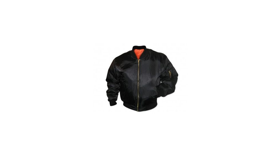 Blue Stone Safety M1-Flight Jacket, Black, Medium C676-002