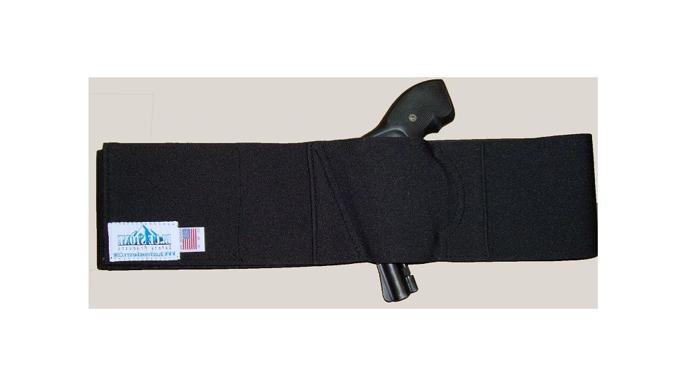 Blue Stone Safety, Pro Belly Band Holster, Black, Large, LH, B250-003-L