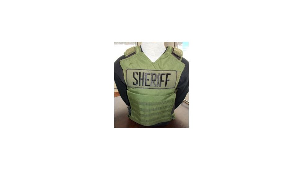 Blue Stone Safety Tactical Entry Vest, Olive, One Size Fits Most TEV-100-OL