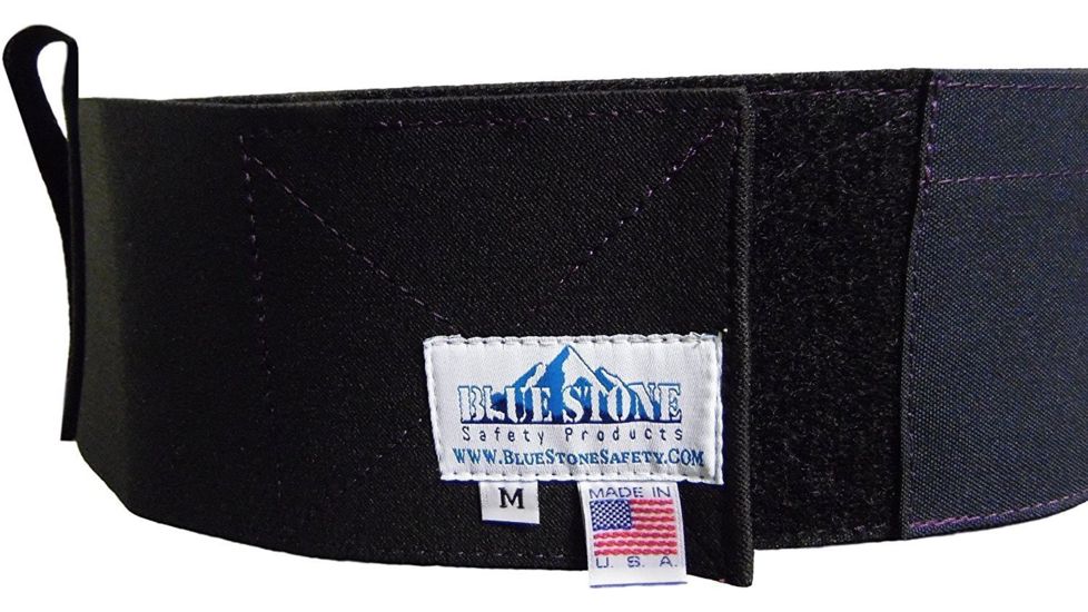 Blue Stone Safety Women's Basic Belly Band Holster, Black, Small 25in-30in, Left Hand W12-001-LH