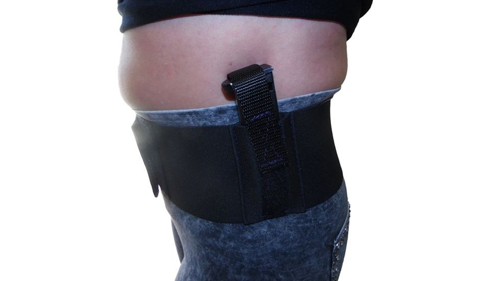 Blue Stone Safety Women's Undercover Belly Band Holster, Black, Small 25in-30in, Left Hand W14-001-LH