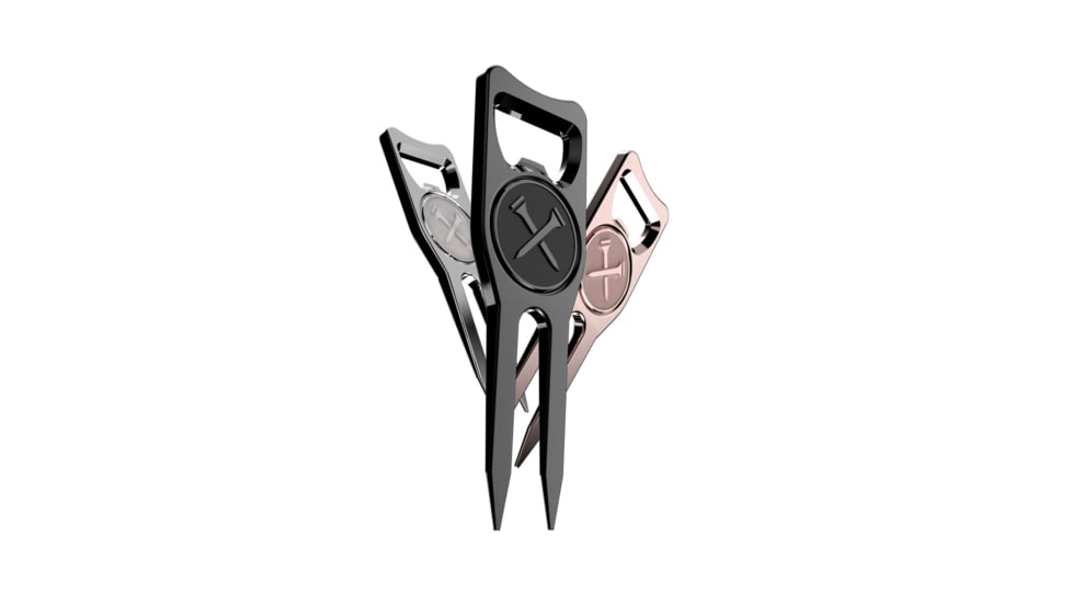 Blue Tees Golf Divot Repair Tool, Silver, DV-HTG-DT1-W