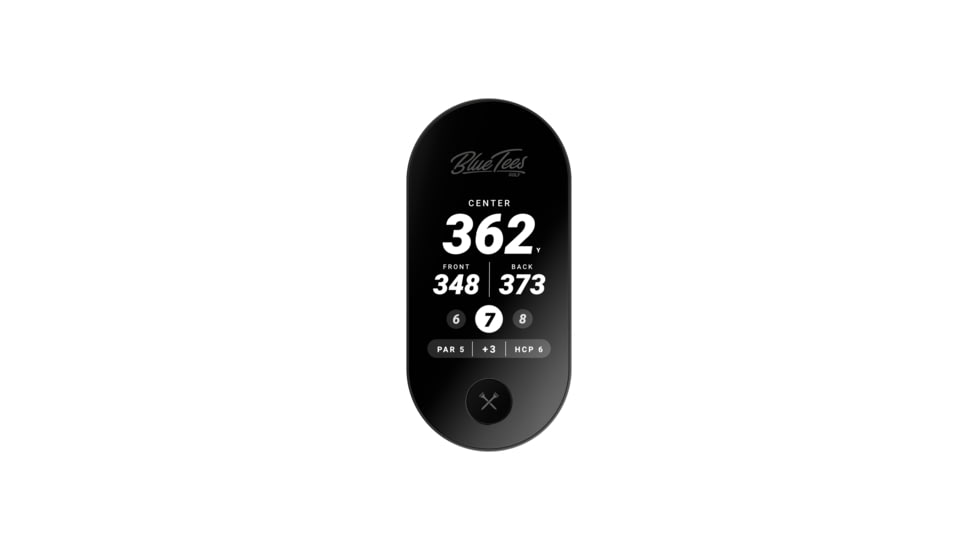 Blue Tees Golf Ringer GPS Handheld, Black, HH-GPS-TR-BK