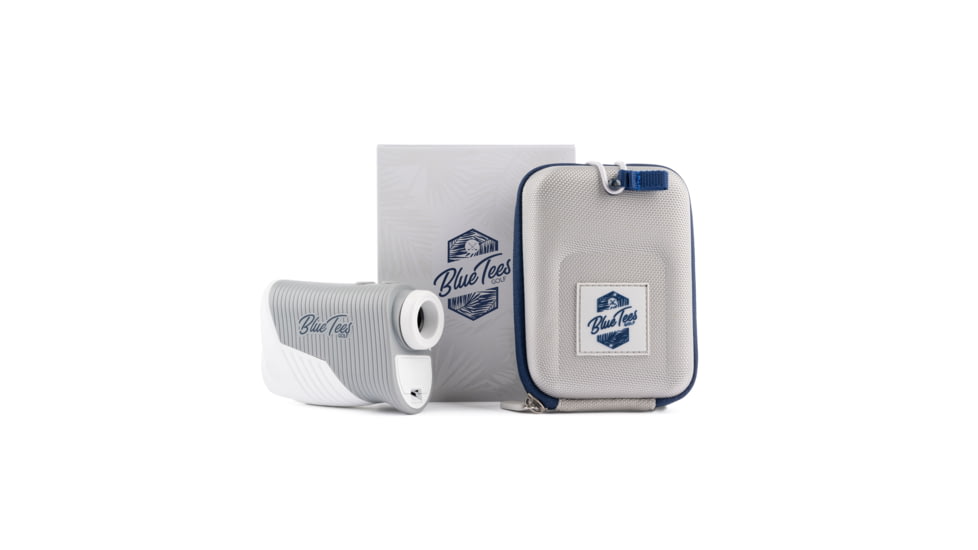 Blue Tees Golf Series 2 Golf Rangefinder, Grey/White, RF-G-S2-GW