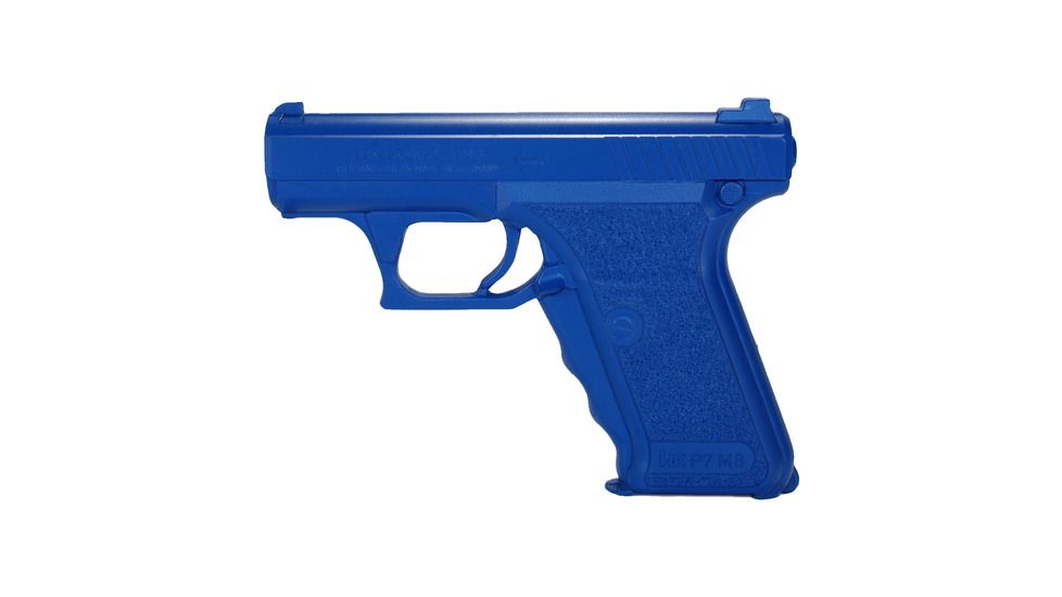 Blueguns Heckler & Koch P7M8 Training Guns, Unweighted, w/o Light/Laser Attachment, Handgun, Blue, FSP7M8