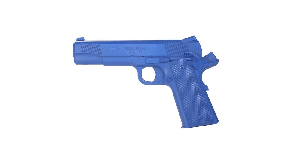 BLUE TRAINING GUNS - SPRINGFIELD 1911 - A1 COCKED &amp; LOCKED
