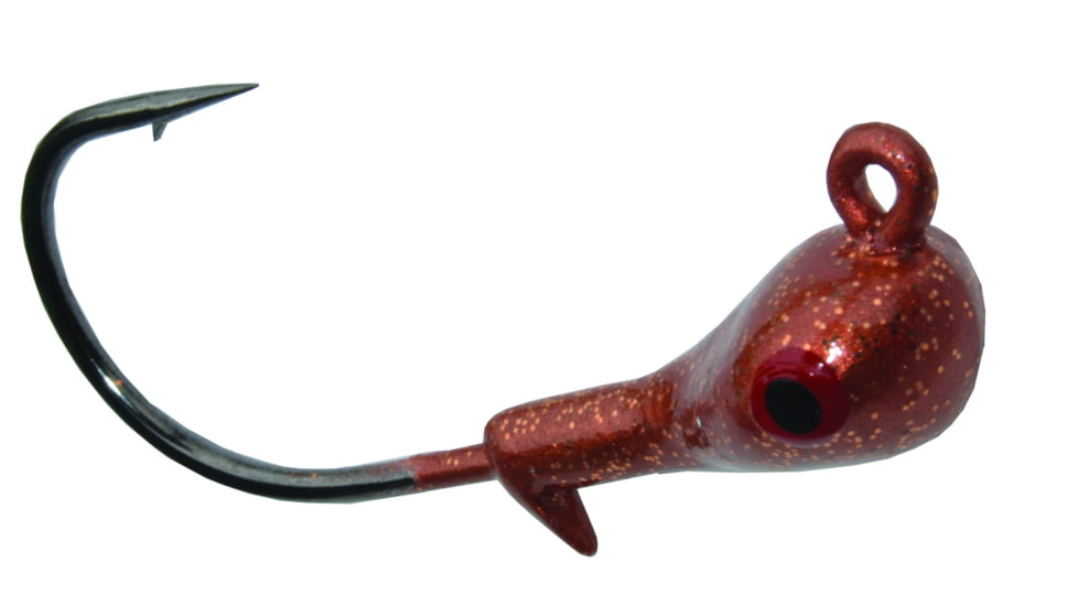 Blue Water Candy After Shock Jighead, 3/8 oz, New Penny, 4/Pack, 25315