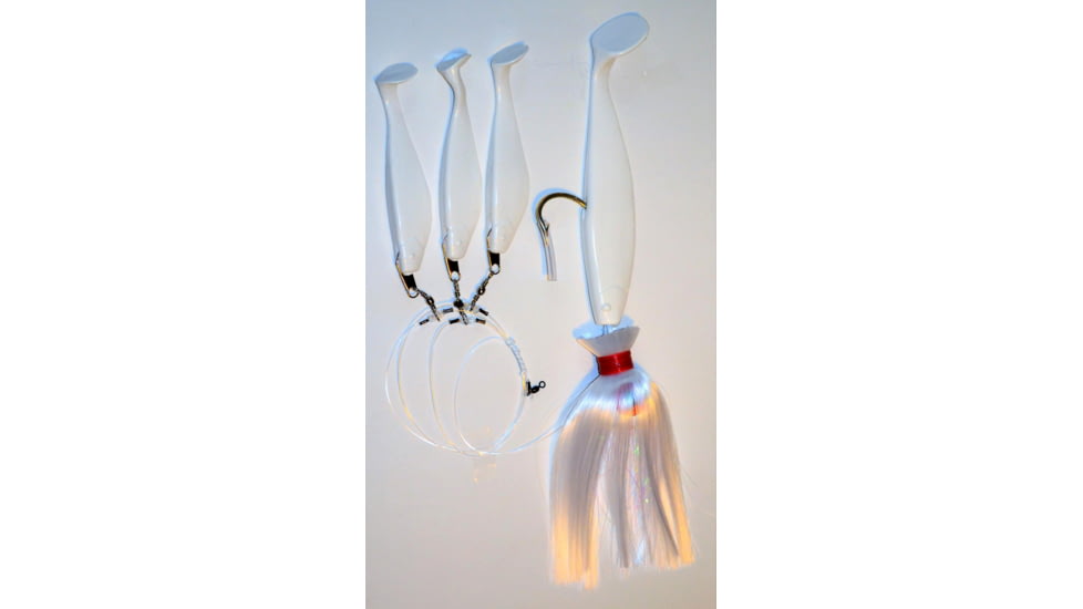 Blue Water Candy Striper Candy Chain 24oz. MoJo White, 60643