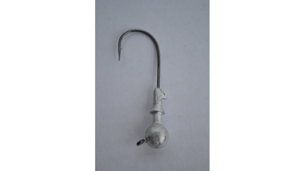 Blue Water Candy X-Eyed Ball Jig Head, 3/16 oz, Unpainted 4/Pack, 23904