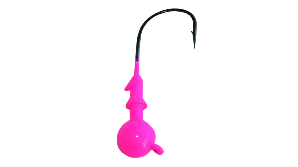 Blue Water Candy X-Eyed Ball Jig Head, 3/8 oz, Pink, 4/Pack, 24201