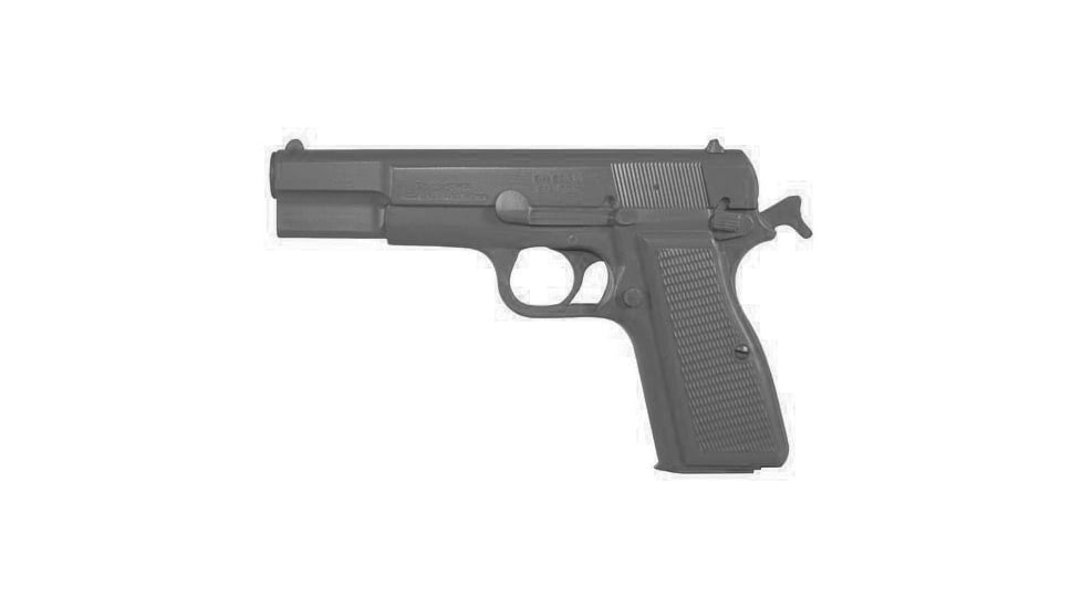 Blueguns Browning Hi-Power Cocked &amp; Locked Training Guns, Not Weighted, No Light/Laser Attachment, Handgun, Black, FSBHPCLB