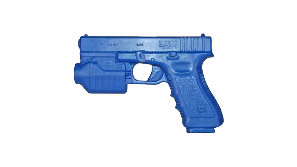 Blueguns Training Gun, Glock 17/22/31 w/ Glock Tactical Light, Blue, FSG17-GL