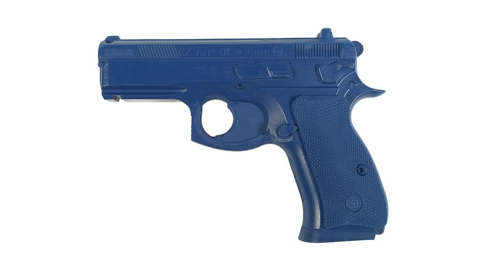 Blueguns CZ 75 P-01 Training Guns, Unweighted, w/o Light/Laser Attachment, Handgun, Blue, FSCZ75CP01