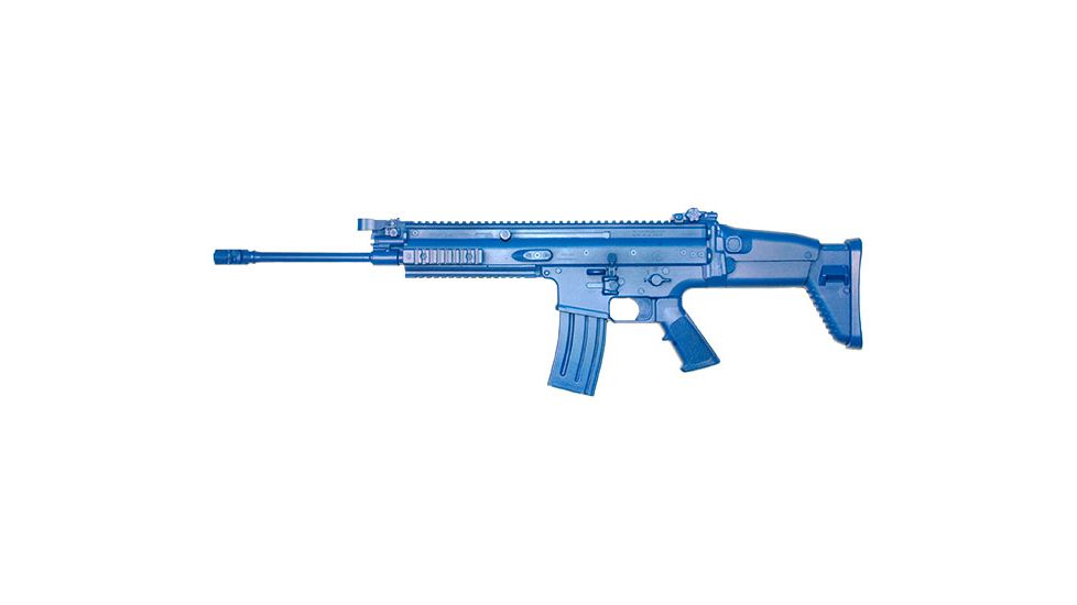 Blueguns FN SCAR16S Closed Stock Training Long Gun, Blue, FSFNSCAR16SCS