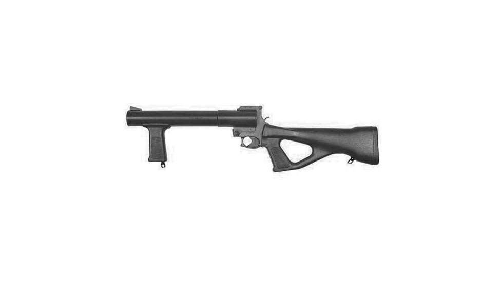 Blueguns Gas Gun Training Guns, Not Weighted, No Light/Laser Attachment Attachment, Pistol, Black, FS37MMGGB