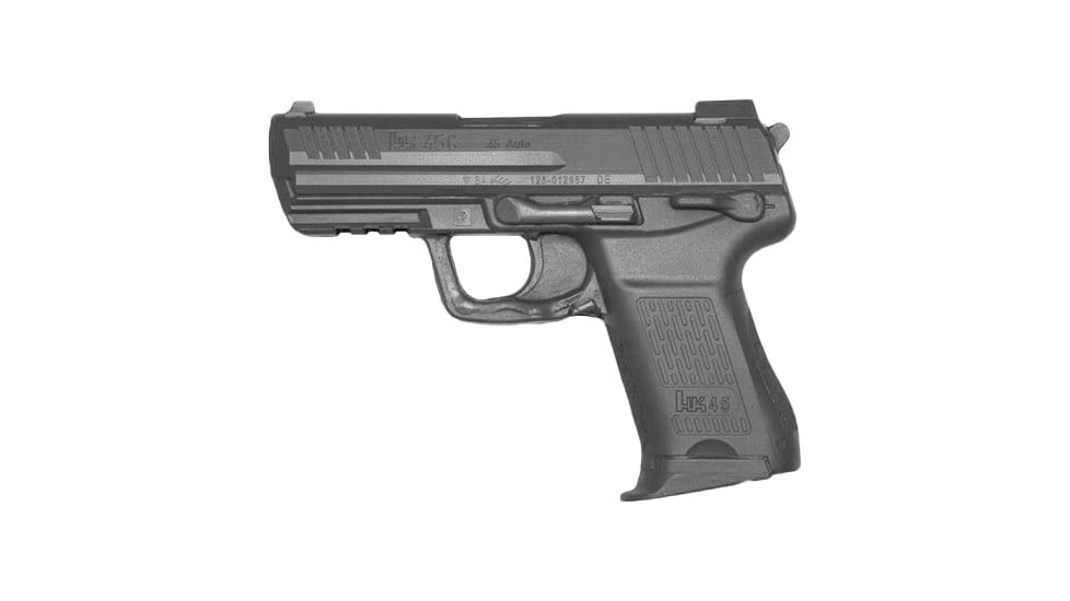 Blueguns Heckler &amp; Koch HK45 Compact Training Guns, Not Weighted, No Light/Laser Attachment, Handgun, Black, FSHK45CB