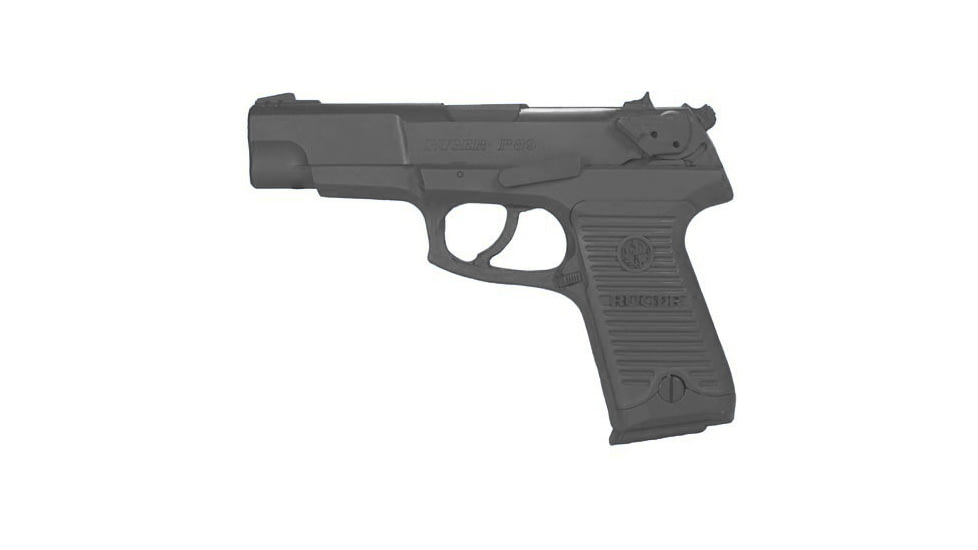 Blueguns Ruger P89 Training Guns, Not Weighted, No Light/Laser Attachment, Handgun, Black, FSP89B