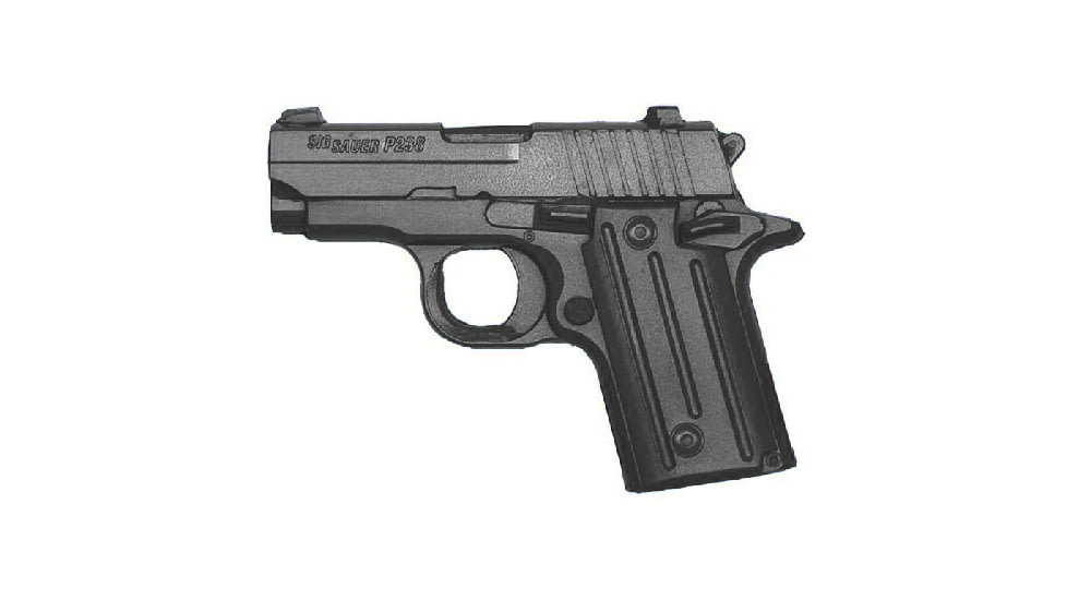 Blueguns SIG Sauer P238 Training Guns, Not Weighted, No Light/Laser Attachment, Handgun, Black, FSP23827AB