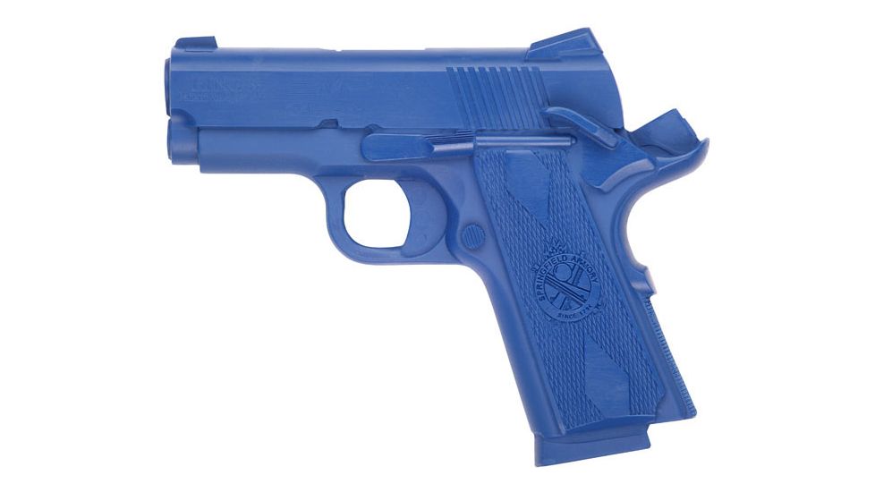 Blueguns Springfield 1911 EMP 9mm Cocked and Locked Training Handgun, Blue, FSSP1911EMPCL