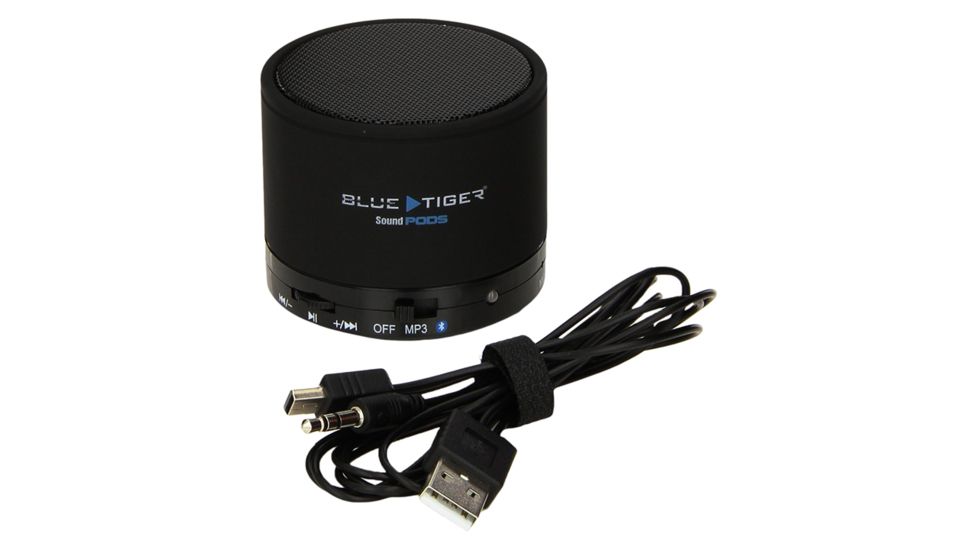 BLUETIGER Bluetooth Mini Speaker / Sound PODS, Black 17080586