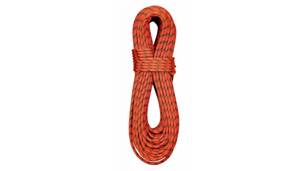 BlueWater Ropes 8.8mm Argon Standard Rope Coyote Brown Red Orange 60m 566160CBRO