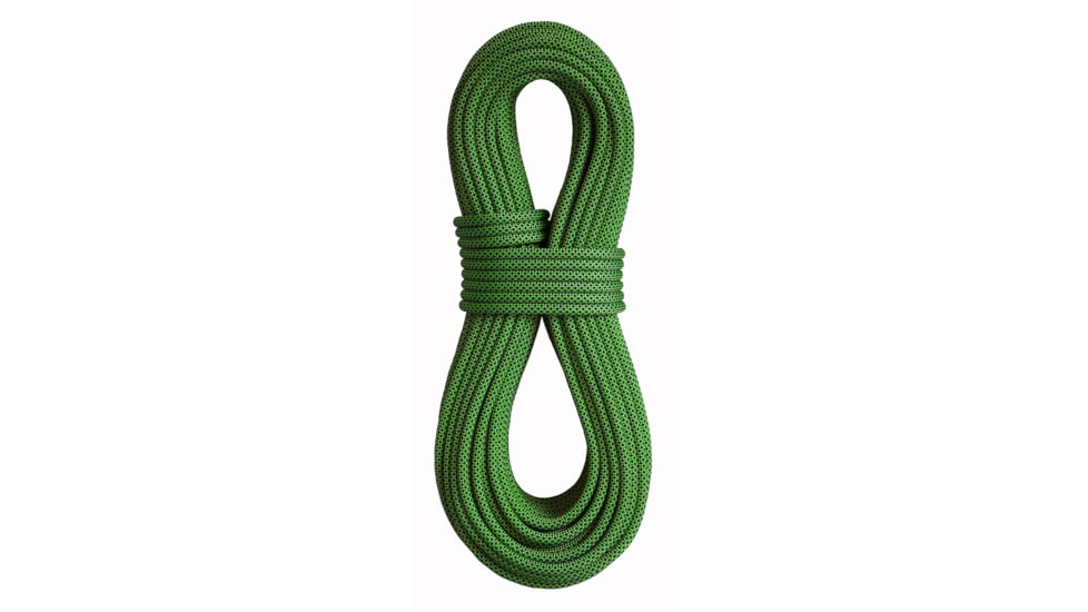 BlueWater Ropes 9.2 mm Xenon Double Dry, Green/Black, 80M, 582280GRBK