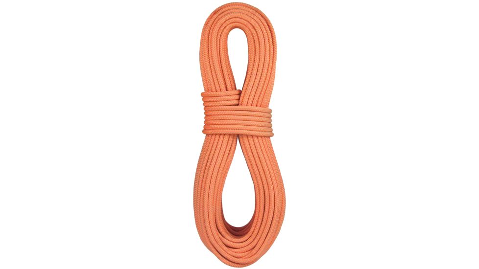BlueWater Ropes 9.2mm Canyon Climbing Rope-Orange-Dry Cover-100 m
