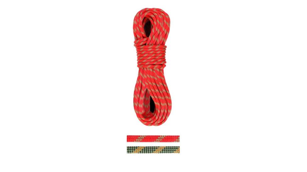 BlueWater Ropes 9.4 Dominator Standard-Red Orange-60 m