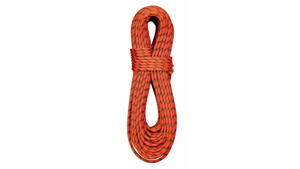 BlueWater Ropes 9.9mm Pulse-Double Dry-60 m-Red Orange/Black