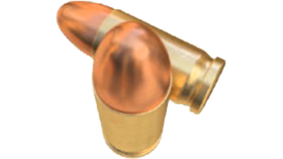 BMZ 9x19mm 115gr Full Metal Jacket Brass Cased Centerfire Pistol Ammo, 50 Rounds, RDG9BMZBP