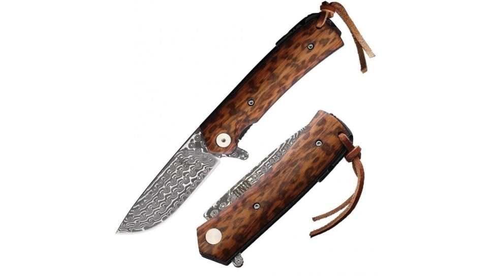 BNB Knives Snakewood Flipper - BNB388101S