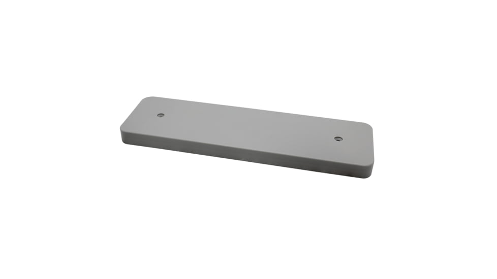 Boat Zone Transducer Plate - 12in, Gray, BRDGRY12