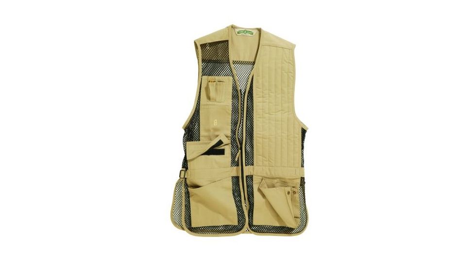 Bob Allen 240M Shooting Vest LH Khaki S 30256