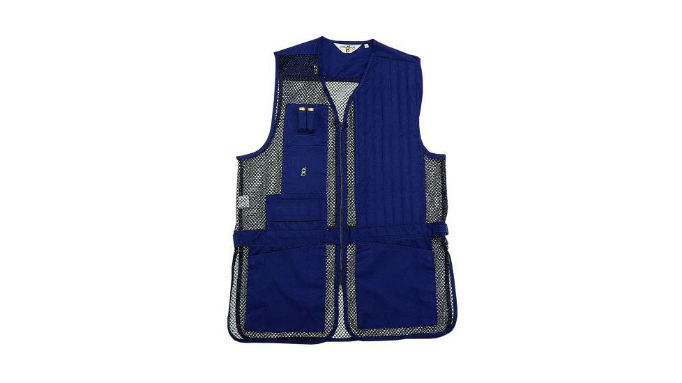 Bob Allen 240M Shooting Vest Navy LH 4X 30177