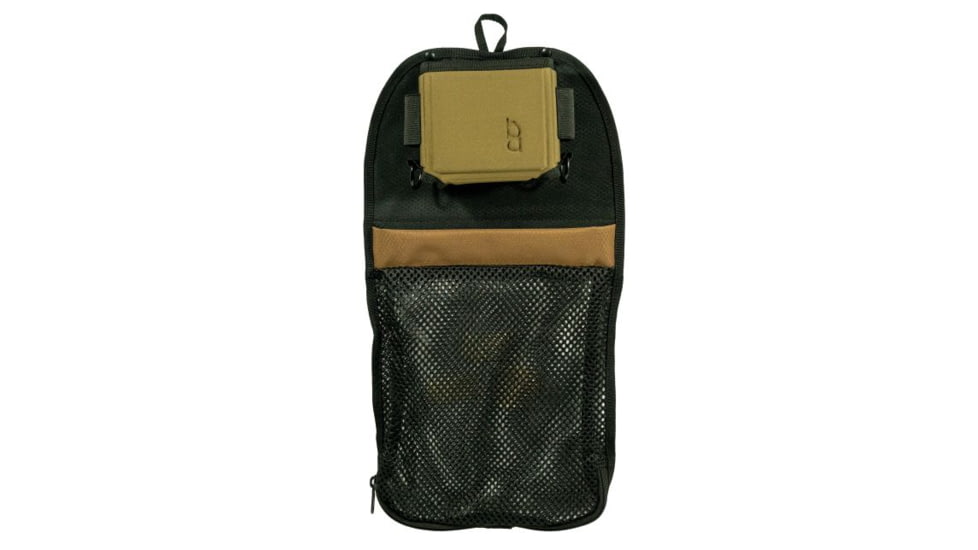 Bob Allen 437M Top Gun Shell Molded Brass Pouch, Brass/Black, 22175