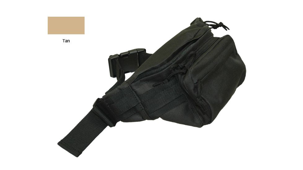 Bob Allen BAT300 Tactical Waist Bag,Tan 79020