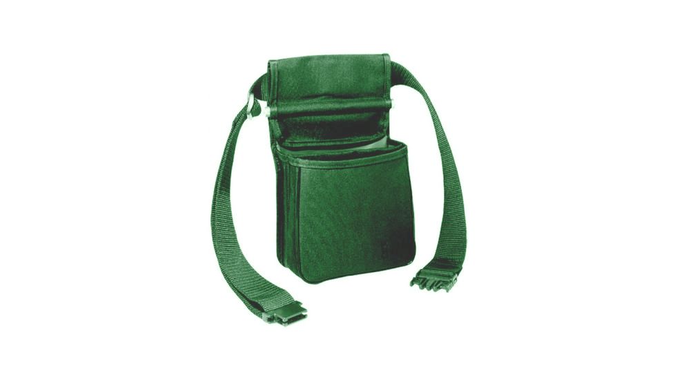 Bob Allen Divided Pouch w/ Belt, GREEN