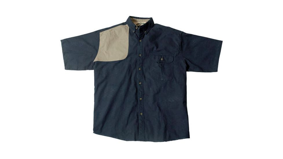 Bob Allen HU126 High Prairie Short Sleeve Hunting Shirt, Red/Tan, 4XL - 14305