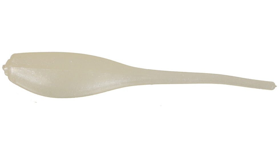 Bobby Garland Baby Shad Shad, 18, 2in, Pearl White, BGBS65-18