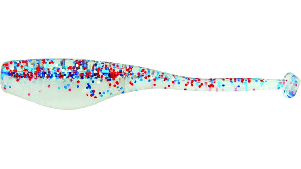 Bobby Garland Baby Shad Swim'R Soft Bait, 15, 1/4in, Patriot, BGBSSW183-15