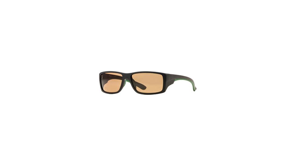 Bobby Jones BJ Jack SEBJ JACK06 Bifocal Prescription Sunglasses SEBJ JACK065830 GN - Lens Diameter: 55 mm, Frame Color: Black W/ Green Rubber, Lens Diameter: 58 mm