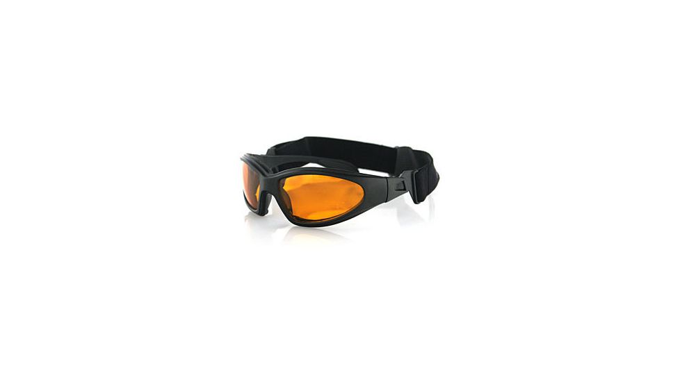 Bobster GXR Sunglasses GXR001A w/ Amber Lenses