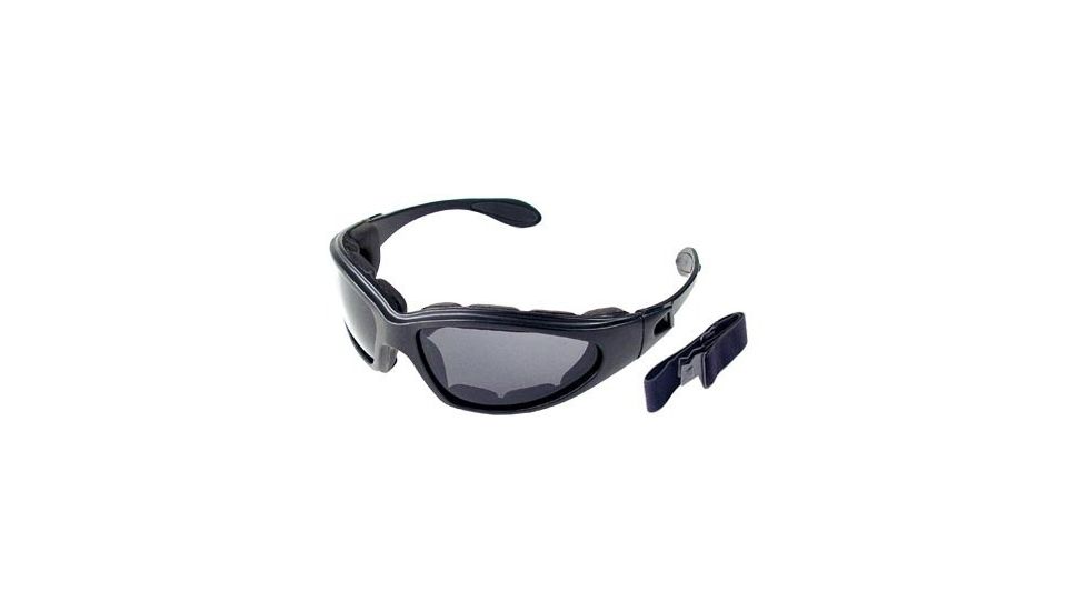 Bobster Action Eyewear GXR Lined Bifocal RX Prescription Lenses Black Frame Sunglasses - Goggles