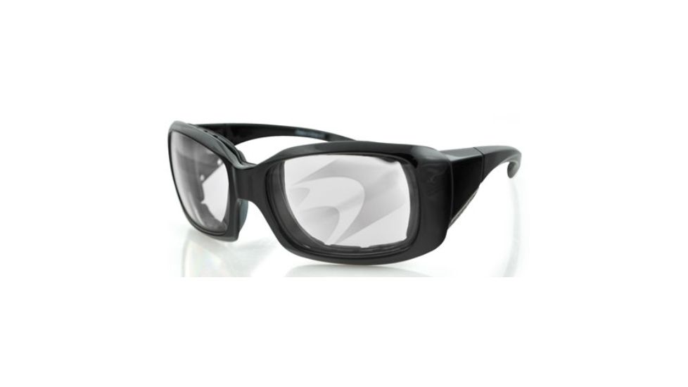 Bobster AVA Sunglasses - Black Frame, Anti-Fog Photochromic Lens BAVA102