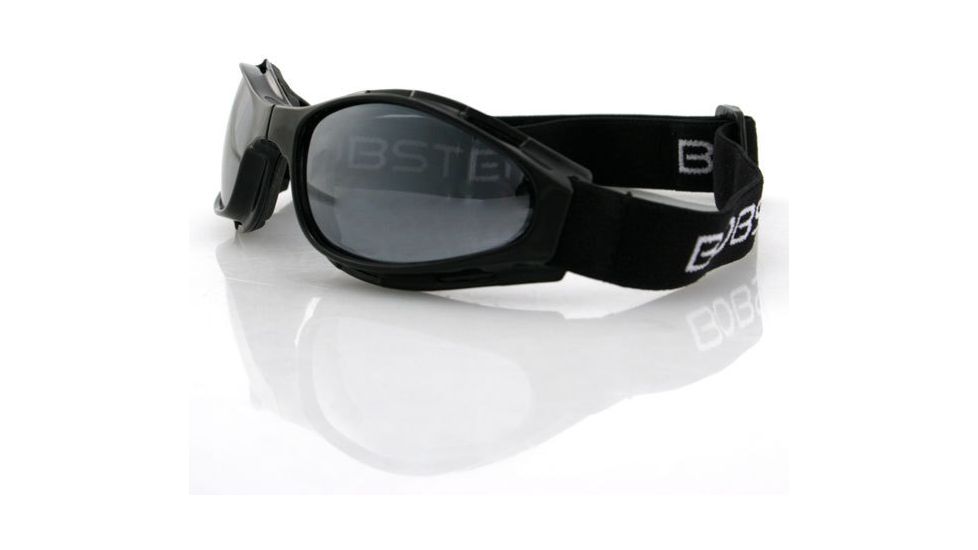 Bobster Crossfire Small Folding Goggles with Black Frame