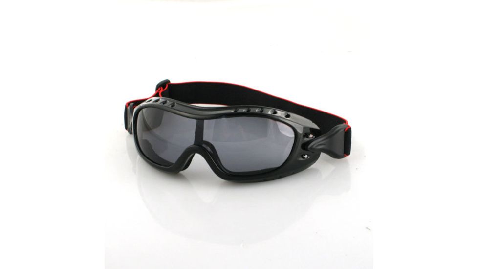 Bobster Night Hawk OTG Goggle with Smoke Anti-Fog Lenses BHAWK01