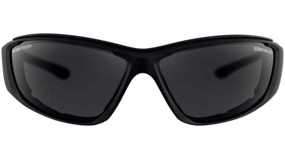 Bobster Rider Sunglasses, Matte Black Frame, Smoked Lens, BRID001