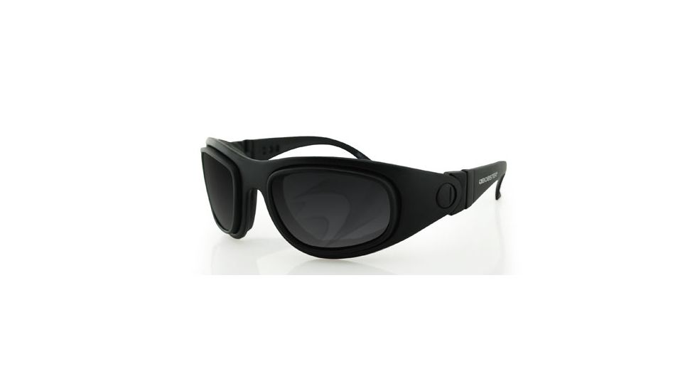 Bobster Sport &amp; Street - II Interchangeable RX Prescription Lenses Black Frame Convertible Goggles - Sunglasses